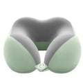 Travel Neck Pillow Memory Foam U-Shaped Soft Portable Neck Support Pillow for Airplane Car Home Office Use Ergonomic Designed