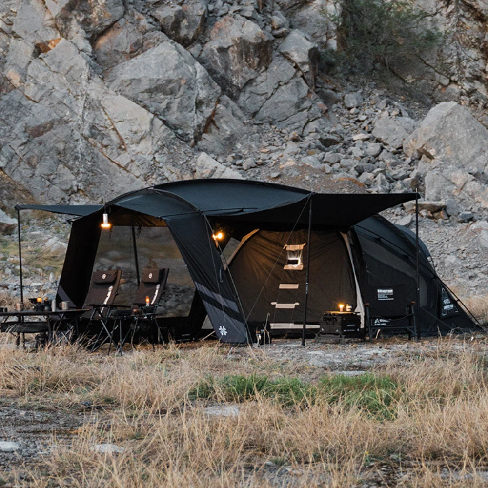 Camping Tarp Canopy Camping Tent, UV Protection, Waterproof, Mosquito Proof, Outdoor Sun Shelter Tent