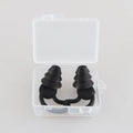 3 Layer Soft Reusable Ear Plugs For Sleep Silicone Noise Cancelling Hearing Protection Ear Plugs for Sleep