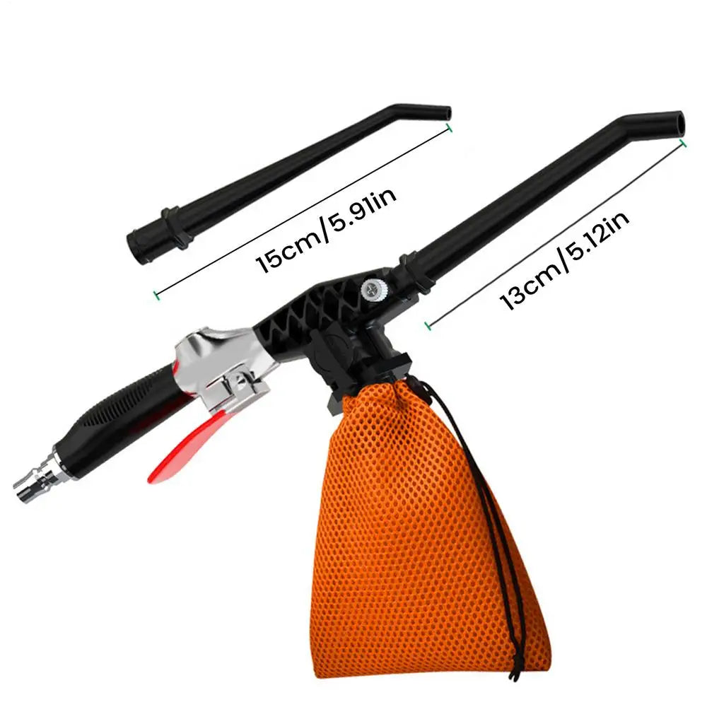 2-purpose car Vacuum Cleaner Guns Air Vacuum Blow Guns For Compressor Portable Cleaner Duster Tool For Dust Dirt Auto Detailing