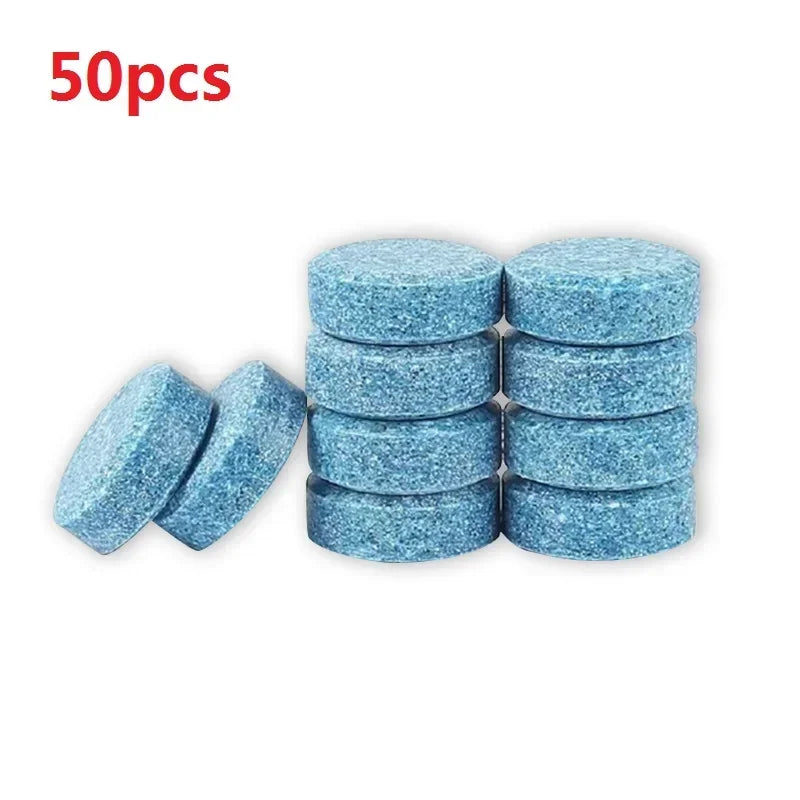 Car Windshield Glass Concentrated Washer Tablets Car Effervescent Washer Fluid Wiper Glass Solid Cleaning Tablets for Car Window