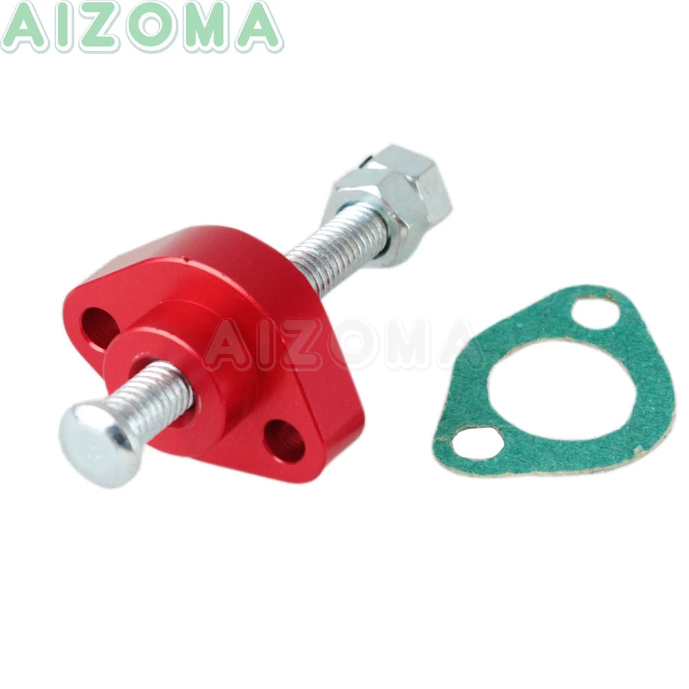 CNC Manual Cam Chain Tensioner w/ Gasket For Honda CBR 600F3/F4/F4I  CBR900RR CBR1100XX VF750C VTR1000 CB600F 599/CB900F 919