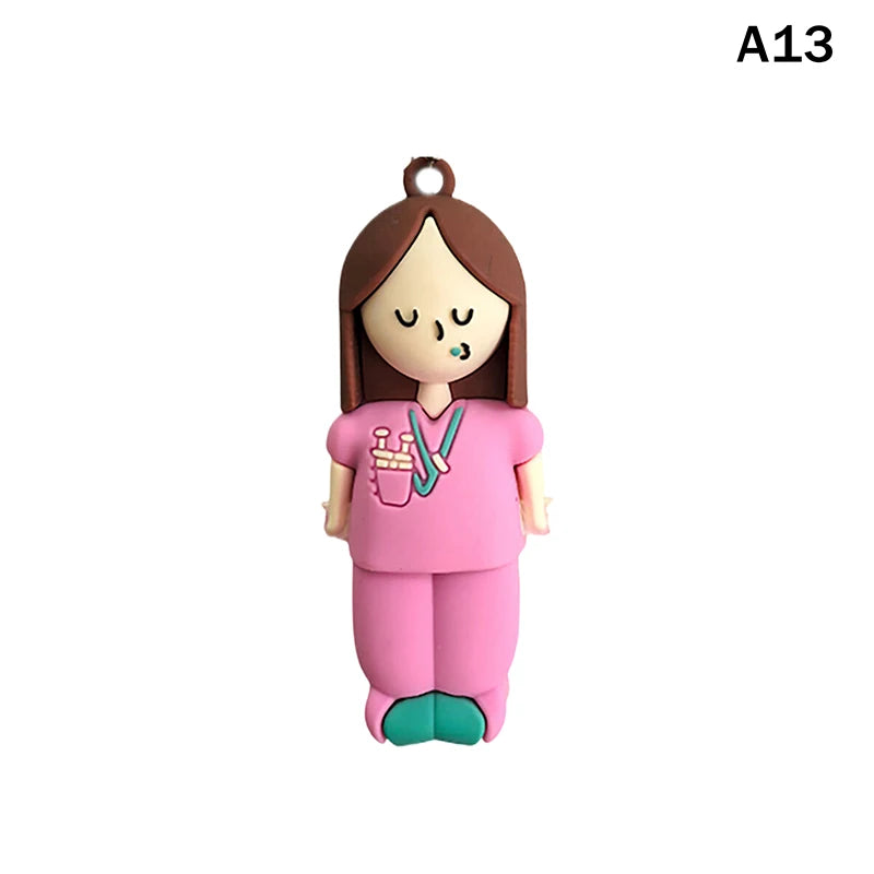 Cute Cartoon Shape Medical Ampoule Bottle Opener Nurse Doctor Special Rubber Syringe Cutter Bottle Opener Multifunctional