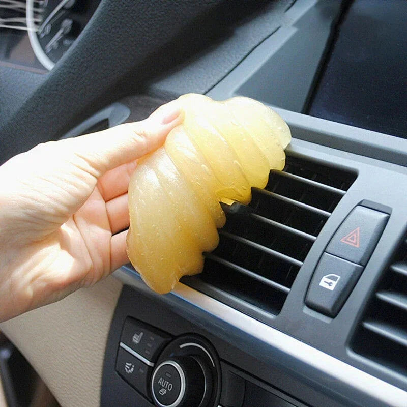 Car Interior Cleaning Glue Gel Slime Dust Clean Clay Auto Vent Magic Dust Remover Glue Computer Keyboard Dirt Cleaner Useful
