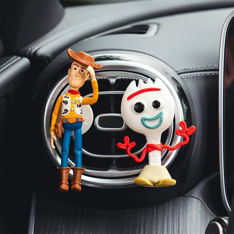 Anime Cartoon Perfume Car Clip Aromatherapy Interior Accessory Car Air Conditioner Outlet Mount Air Freshener Car Decorations