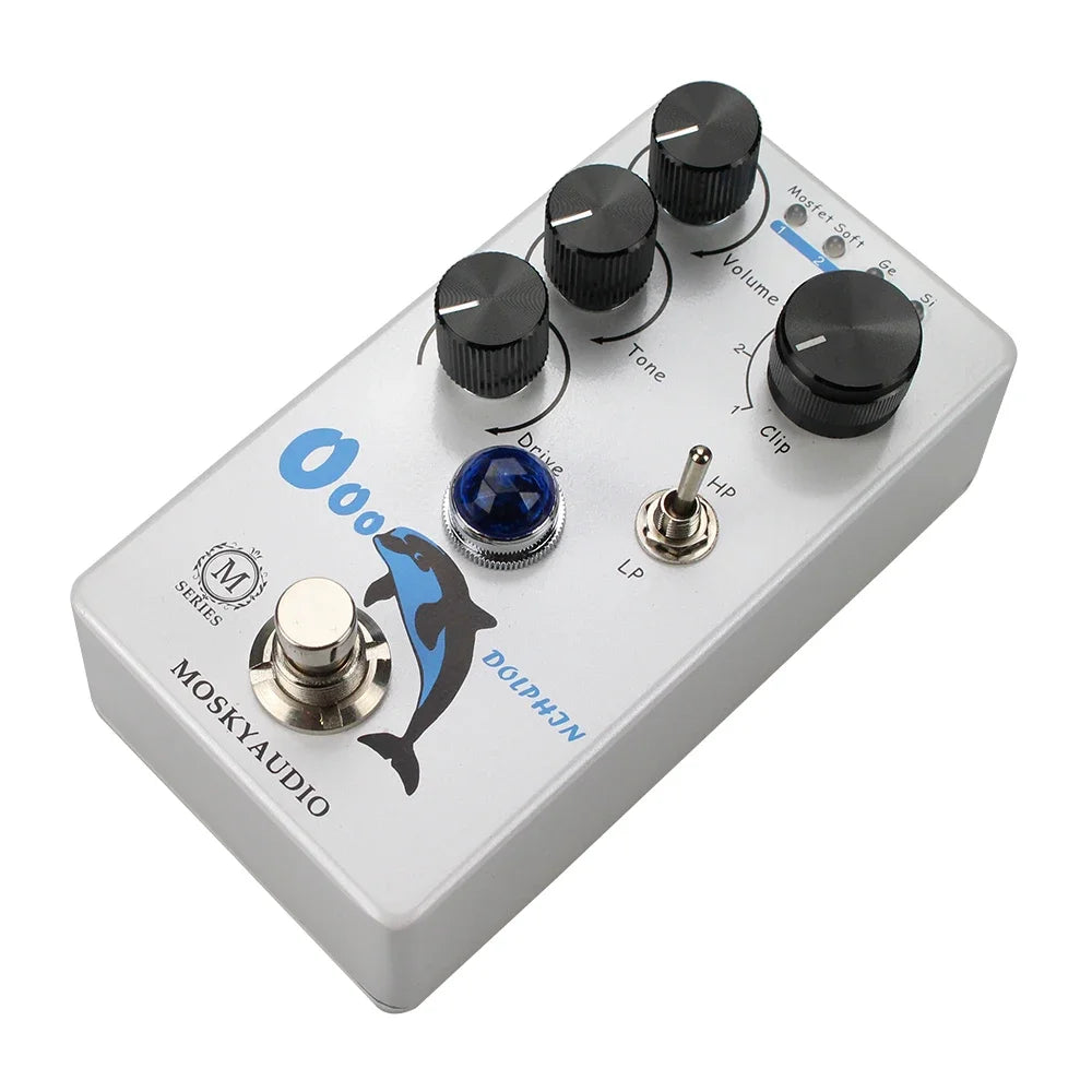 MOSKY DOLPHIN Guitar Pedal High Gain Distortion Overdrive Electric Guitar Effects Bass Instrument Accessories