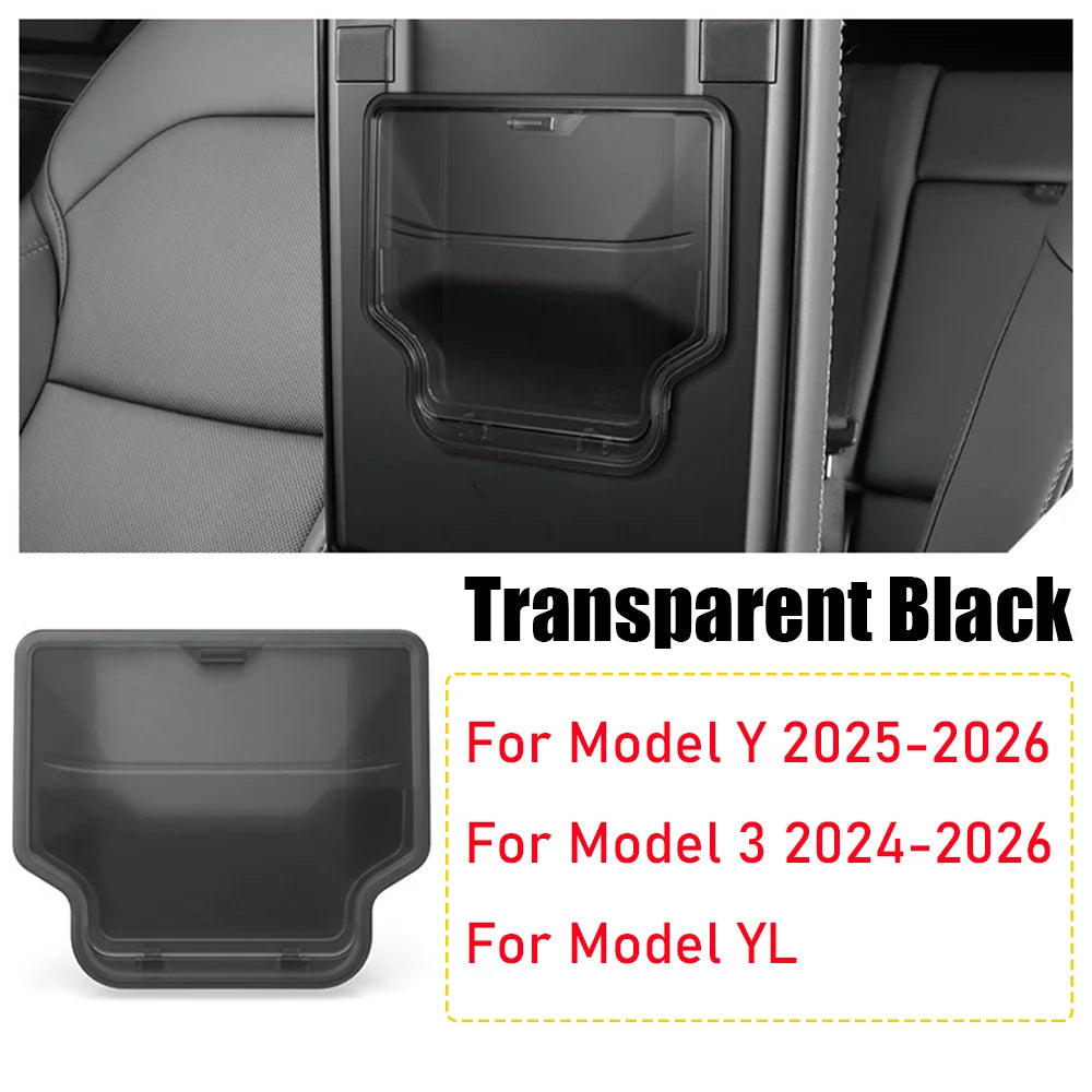 For Tesla Model Y Juniper Model YL Model 3 Center Console Armrest Hidden Storage Box Cars and auto parts