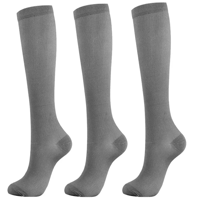 Compression Socks Running Football Sports Medical Nursing Socks for Flight Travel Pregnancy Edema Diabetes Varicose Veins Socks