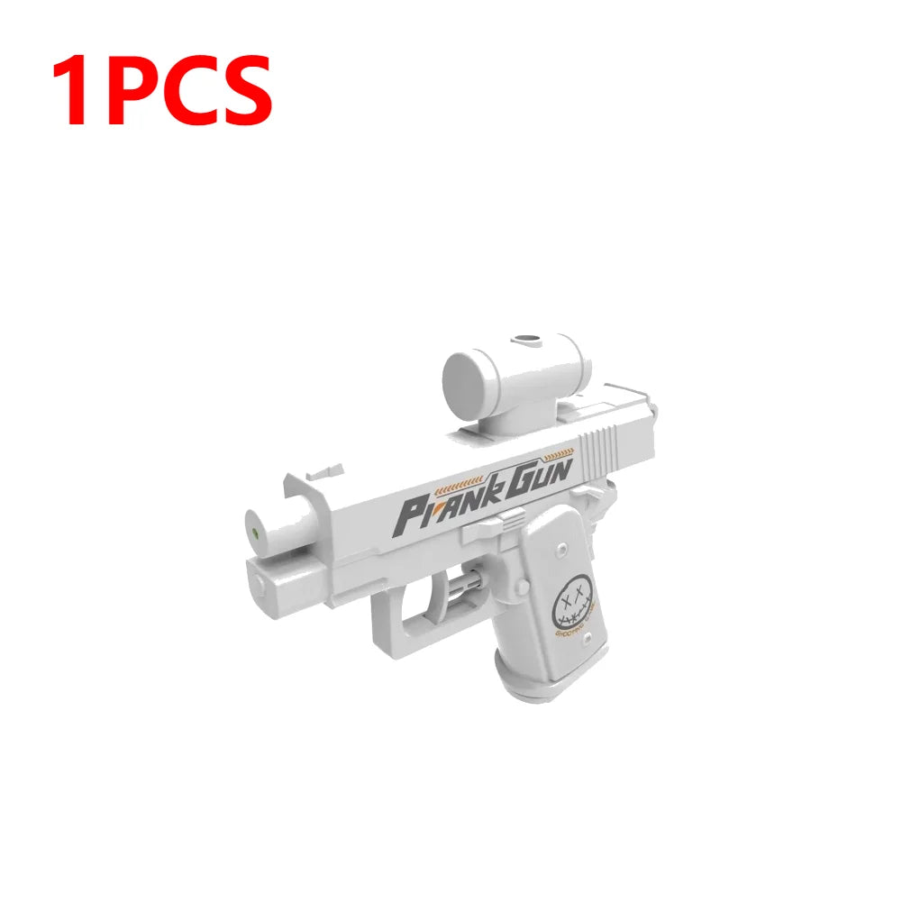 5-1PC Handheld Water Prank Gun Two-Way Spray Trick Reverse Water Gun Summer Outdoor Pool Watergun Toys Pistola de agua de broma