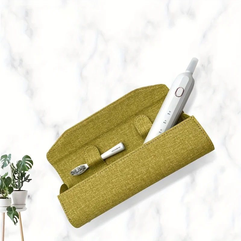 Universal Travel Toothbrush Box - Durable and Protective Fabric Bag with Storage Function, Easy to Carry, Travel, and Home Use