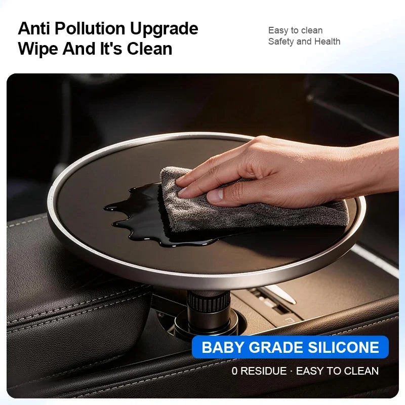 Multifunctional Car Cup Holder Extension Bracket Small Tray Auto Interior Organizer - Dining Tray Storage for Vehicle Interior