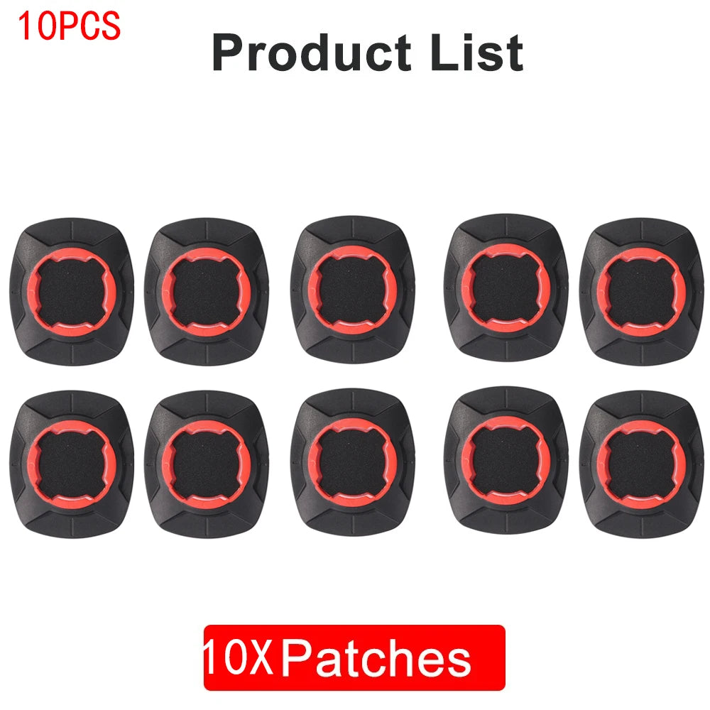 Wholesale 1-50PCS Phone Mount ra Patch Sticker Adhesive Back Super Strong Motorcycle Bicycle Lock Holder Phone Case Riding