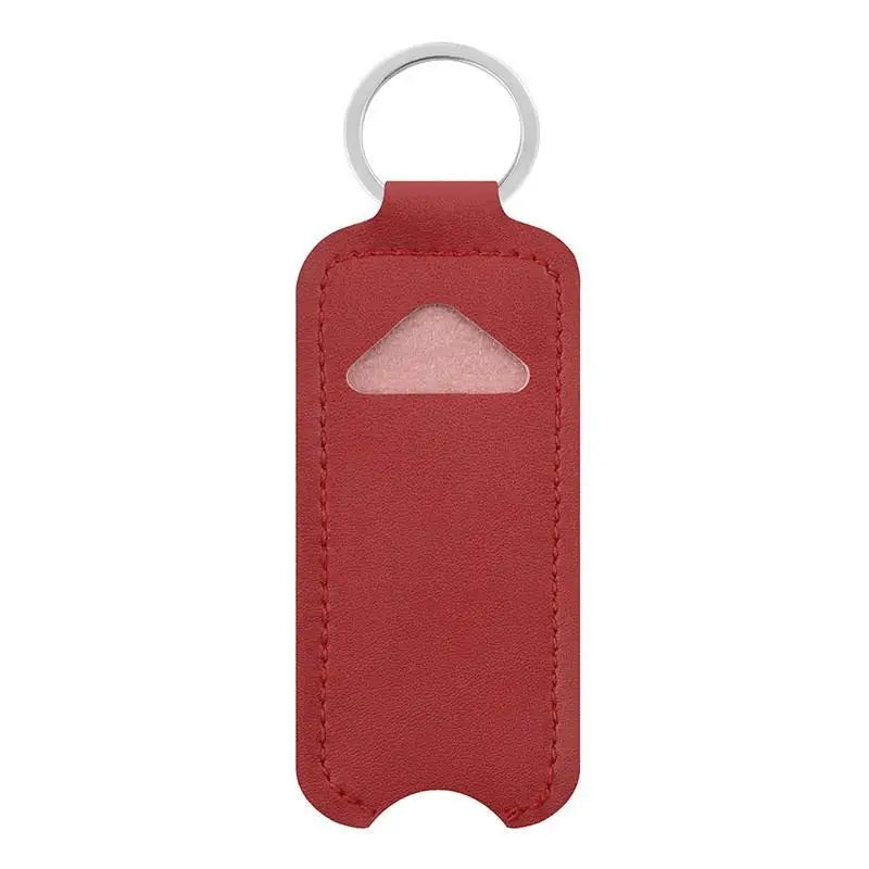 Travel Friendly Lip Balm Holder Keychain with Bag Secure Lipstick Storage Ideal for Women