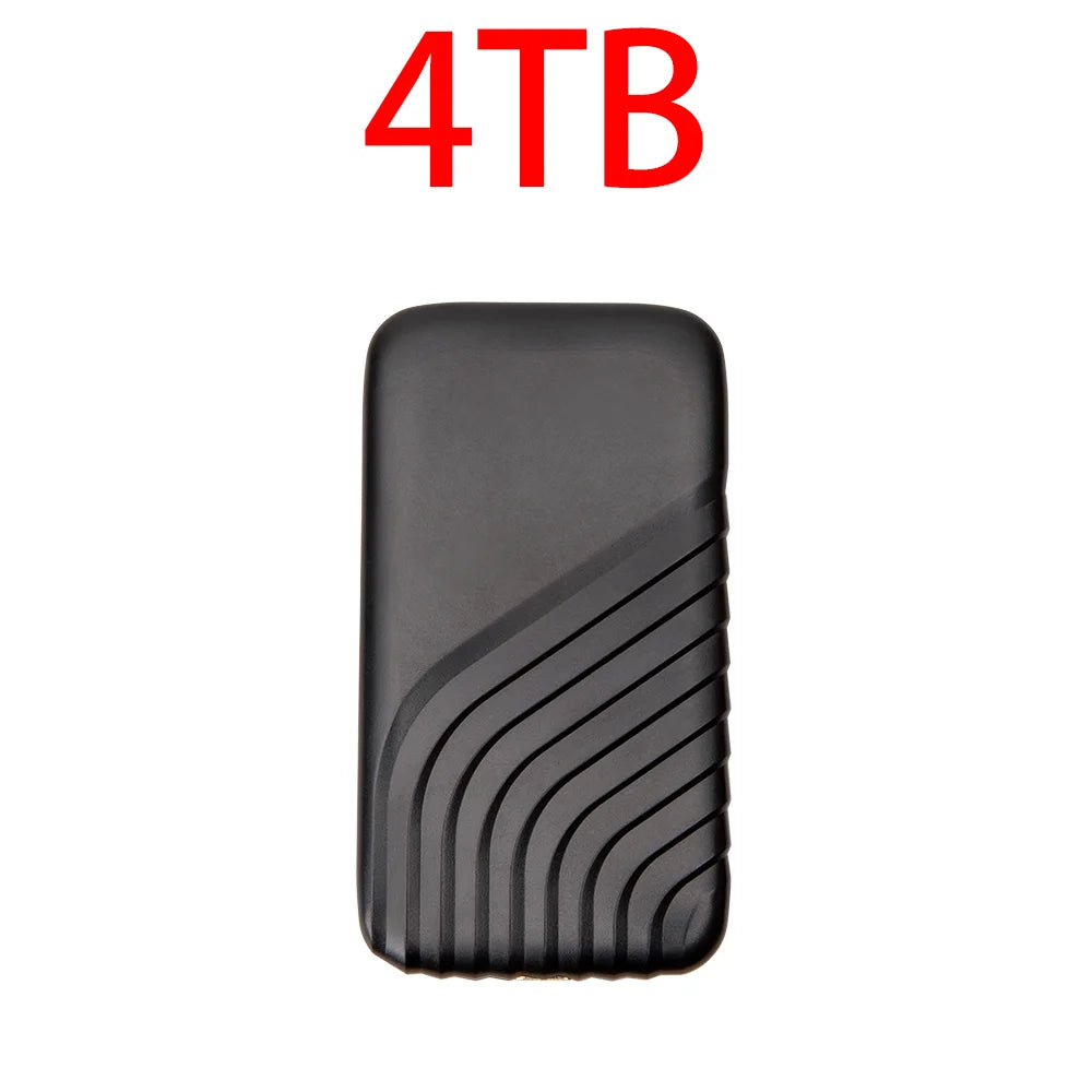 Blazing Fast Read Write SSD External Hard Drive 4TB 8TB Low Latency Data Transmission for Video Editing Creative Content Storage