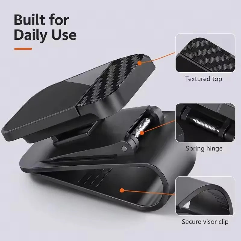 Car Sunglasses Clip Sun Visor Glasses Holder Card Ticket Holder Stable Storage Clips Eyeglasses Hanger Car Interior Accessories