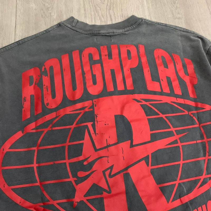 26SS New High Quality Street Lashion Hip Hop Rough Long Sleeved Fall Men's Women's Loose Casual T-Shirt