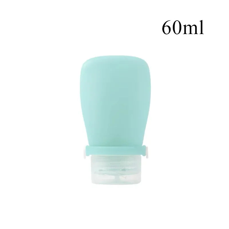 1/2pcs Soft Silicone Travel Bottles Empty Squeeze Tubes For Lotion Leakproof Skin Care Products Container Travel Accessories