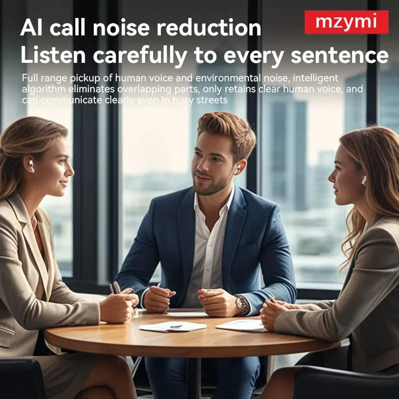 AP05 True Wireless Earphone Buds5 HIFI Stereo Sound Bluetooth5.3 Headphone Sport Earbud With Mic For XIAOMI With Translation APP