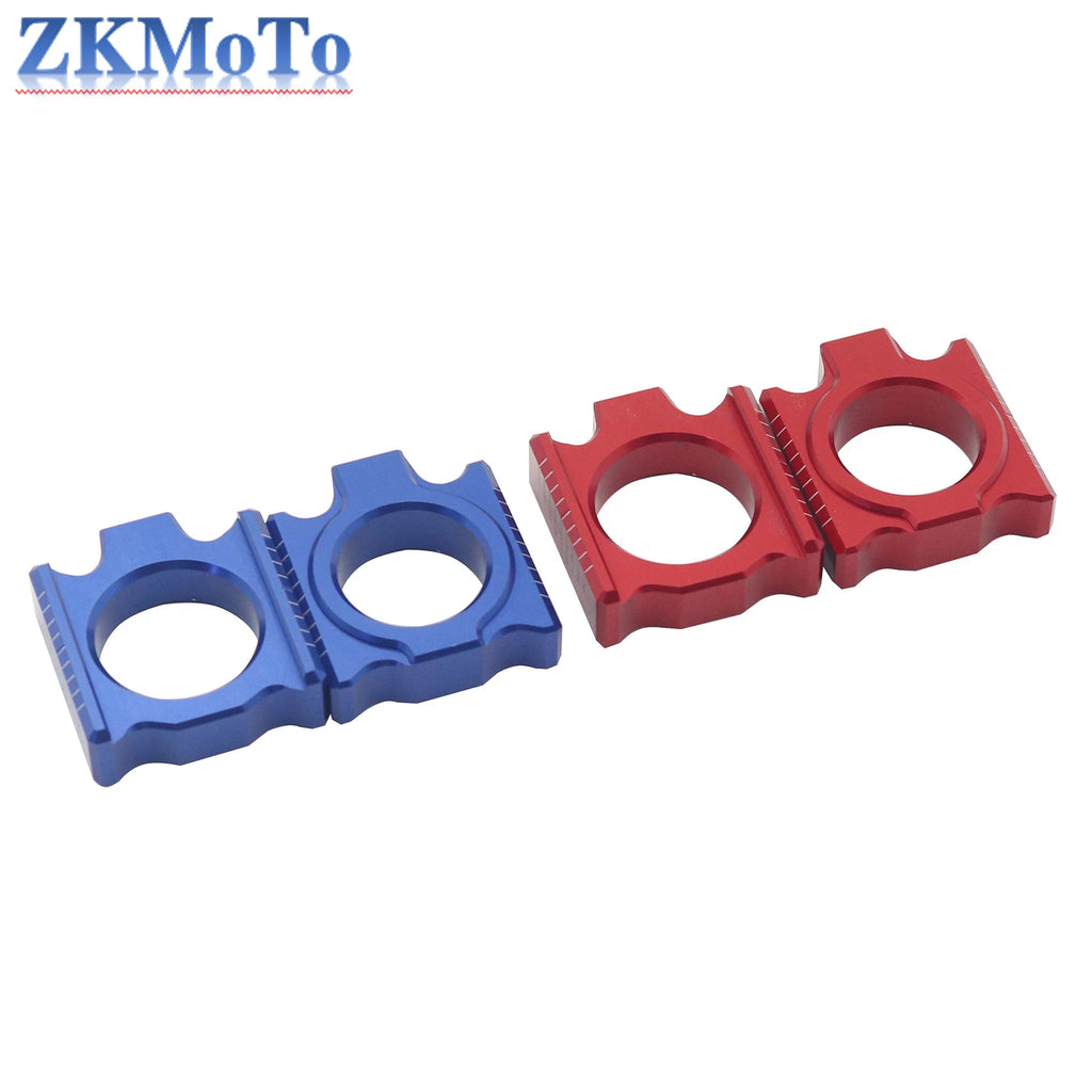 Motorcycle CNC Rear Chain Adjuster Axle Blocks For HONDA CRF250R CRF450R CRF250X CRF450X CRF250RX CRF450RX CR 125 250 CRF X R RX