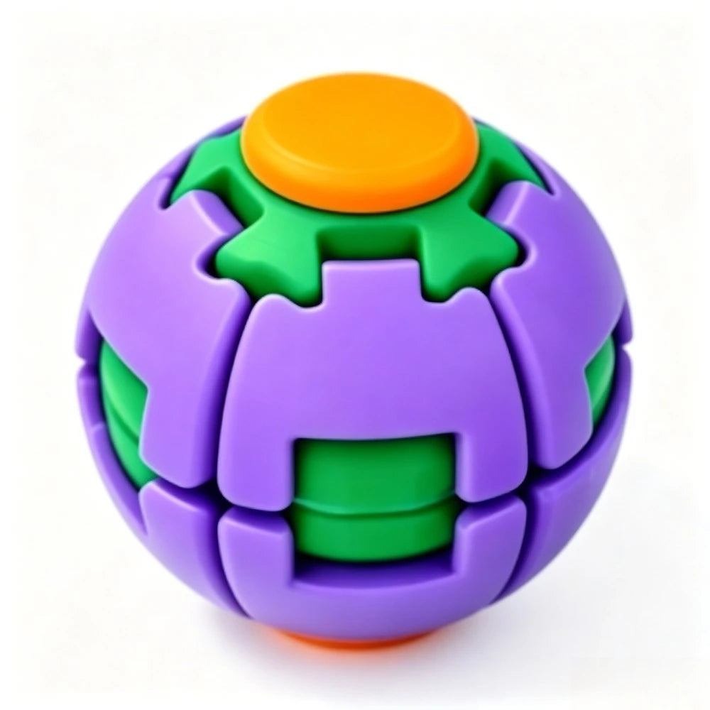 Transforming Fidget Spinner Ball Press To Spin Stress Relief Toy Deformation Sensory Finger Spinner For Kids Adults Relief Gift