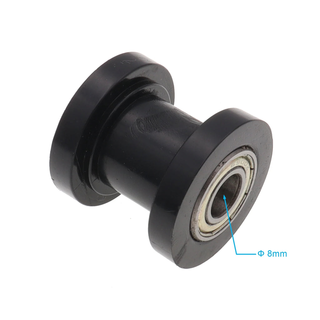 New 10mm/8mm Concave Chain Roller Pulley Tensioner Wheel Guide for Motorized Pit Bike Motorcycle