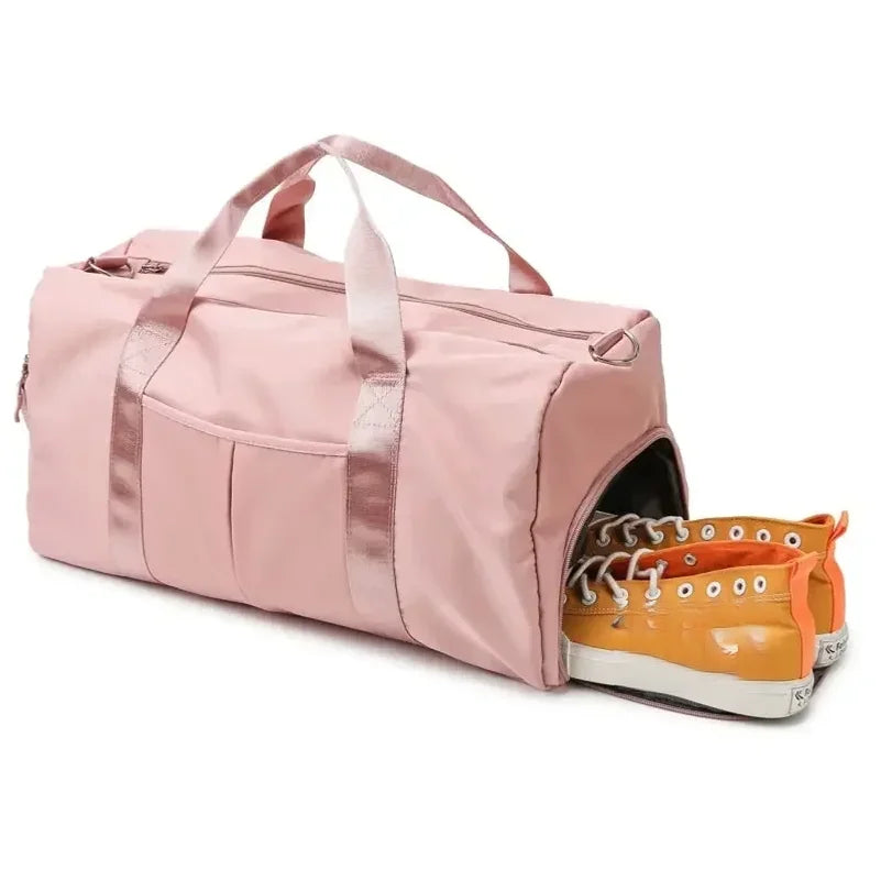 Fitness Bag Female Multi-functional Dry-wet Separation Movement Water-proof Travel Bag Yoga Bag Large-capacity Travel Bag Man