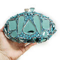 New Large Rhinestone Evening Bag Crystal Dinner Bag WHTUOHENG  Diamond Clutch Women's Bag Luxury Formal Party Bags And Handbags