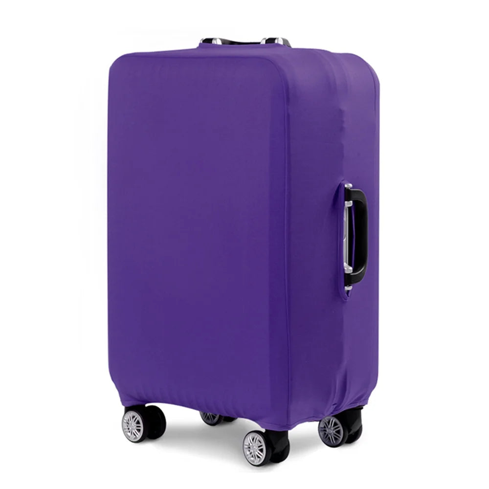 For 18-32 Inch Luggage Cover Suitcase Protector Travel Accessories Unlimited Rose Gold Stretch Fabric Dust Cover Trolley Case