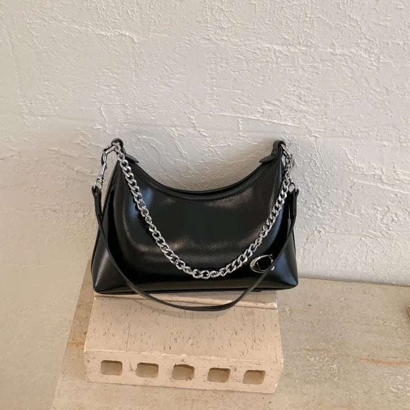 Temperament Shoulder Bag Joker High-grade Western-style Tide Messenger Bag Chain Luxury Commuter Fashion Handbag