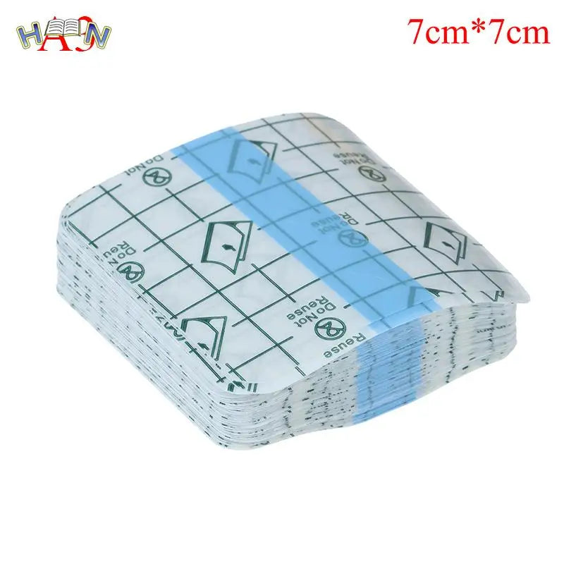 100pcs/ 50pcs Transparent Tape PU film Adhesive Plaster Waterproof