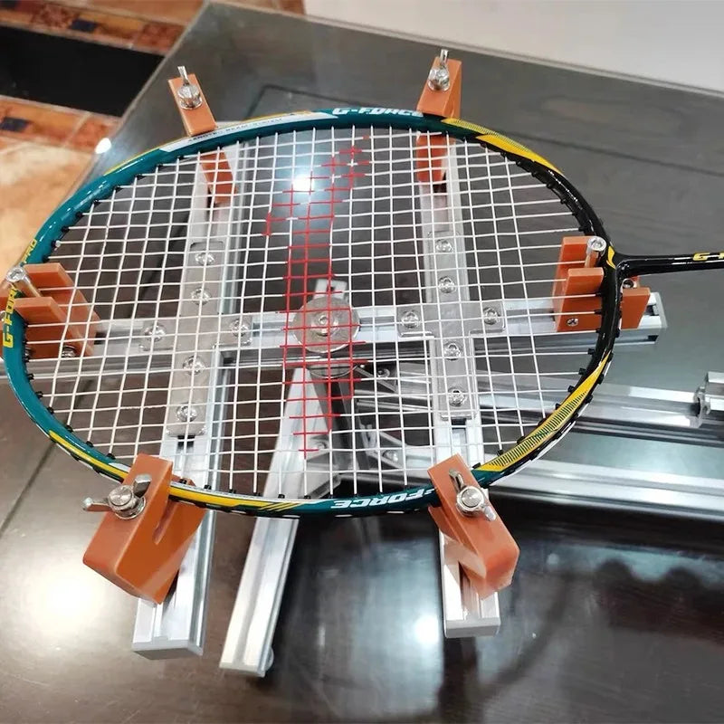 2025Household Badminton Racket Stringing Machine String Machine Racket Support Aluminum Alloy Diy Racket Frame Stringing Machine