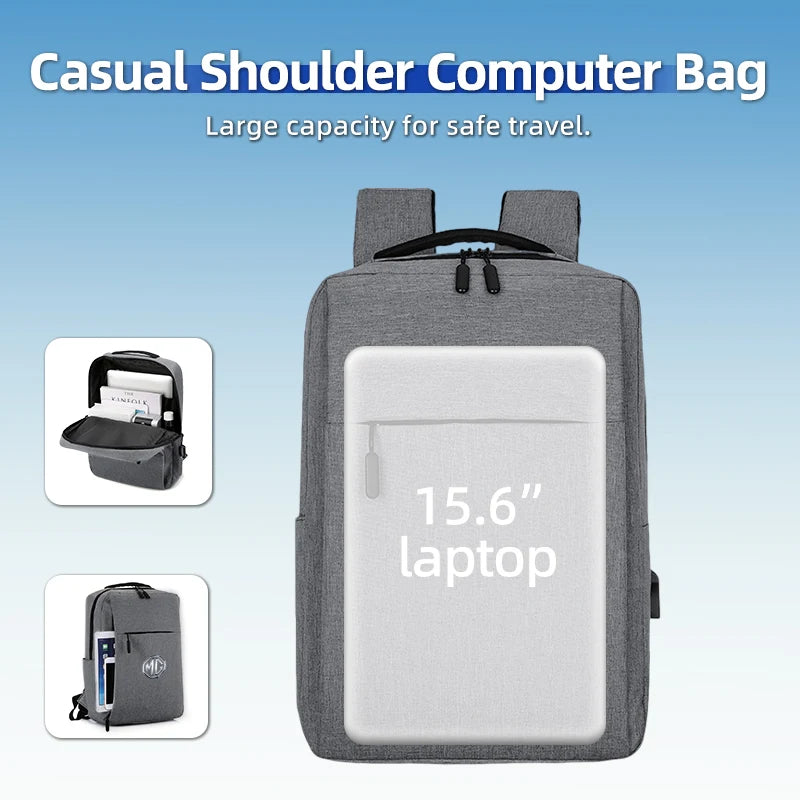 Car Laptop Pouch Men's Shoulder Bag Business Backpack Accessories For Morris Garages MG 6 3 5 7 TF ZR ZS HS GS GT Hector RX5