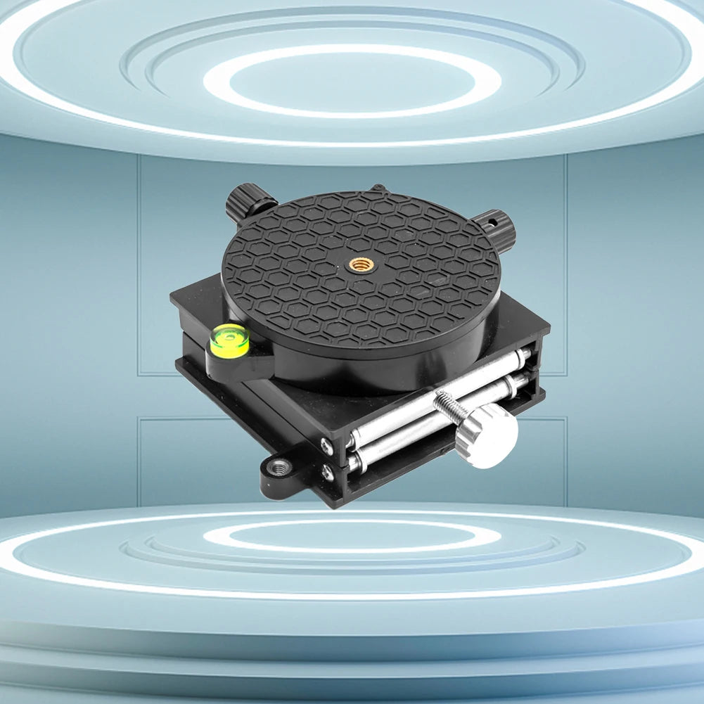 Aluminium Alloy Laser Support Base Lifting Platform 360 Degree Rotation Table Lifting Stand Platform Automatic Leveling Bracket