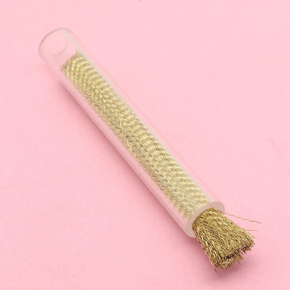 1Pcs Cooper Bits Brushes, Copper Wire Buffing Wheels, Rust Removal Polish Cup Brushes, Nail Art Manicure Tool, Odorless Cleanin