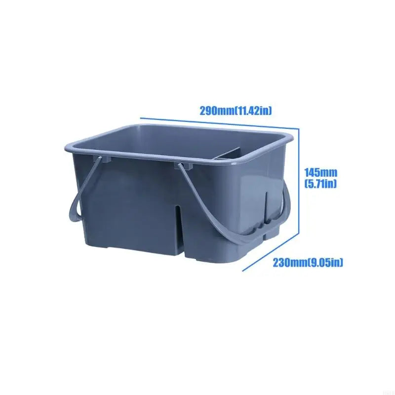 4 Compartment Tool Organizers Basket With Double Handles For Easy Carrying Storage H9EE
