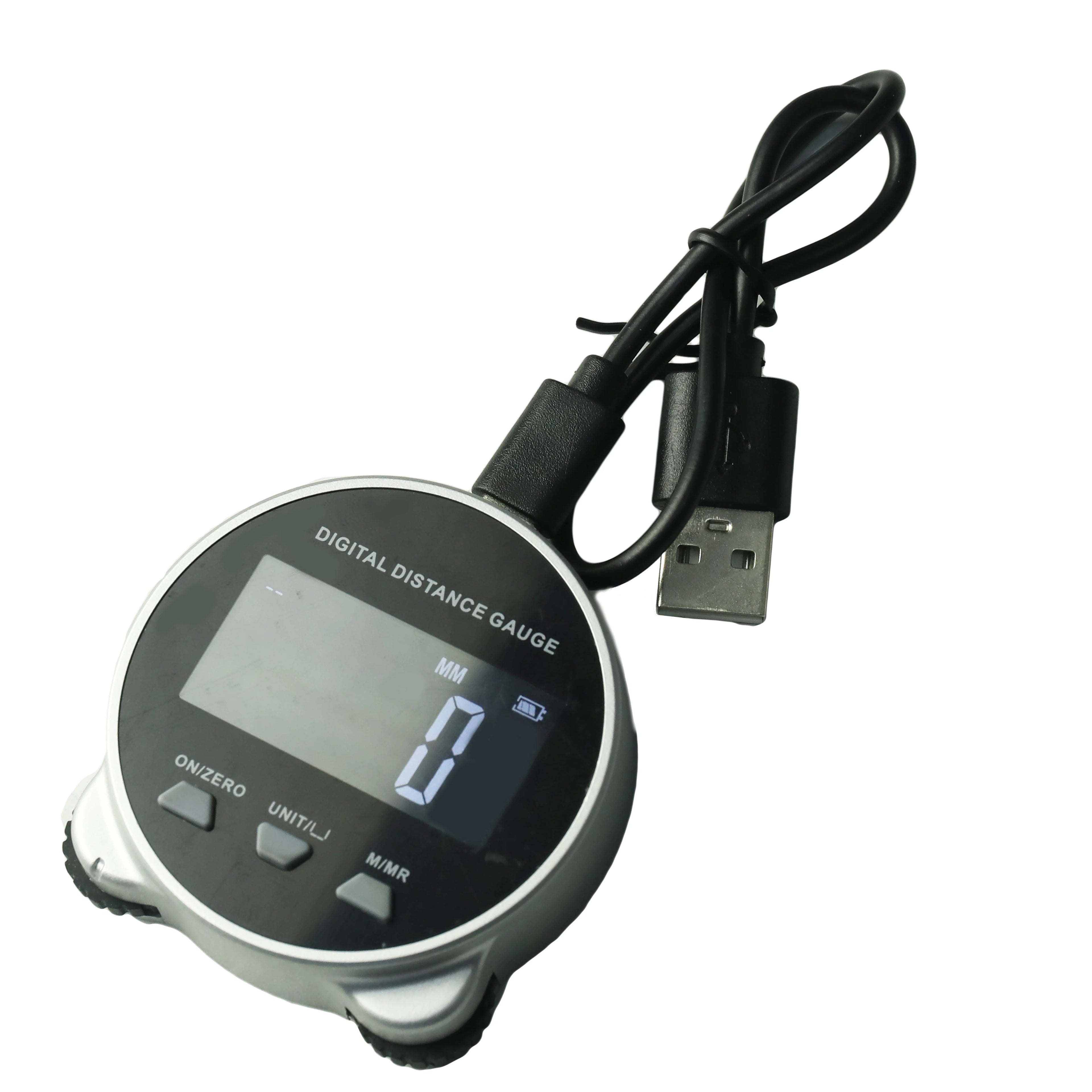 Lcd Display Digital Ruler Type-C Electronic Tape Measure With Rechargeable High Accuracy Handheld Length Measuring Tool