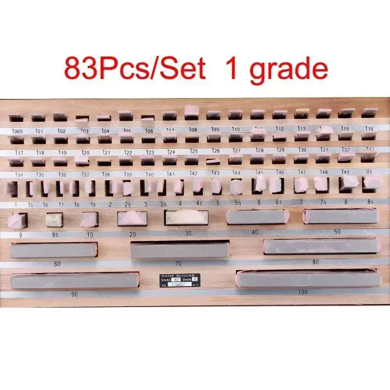 SHANHR Grade 0 Grade 1 Precision Inspection Block Gauge  Caliper Calibration Block Measuring Instruments
