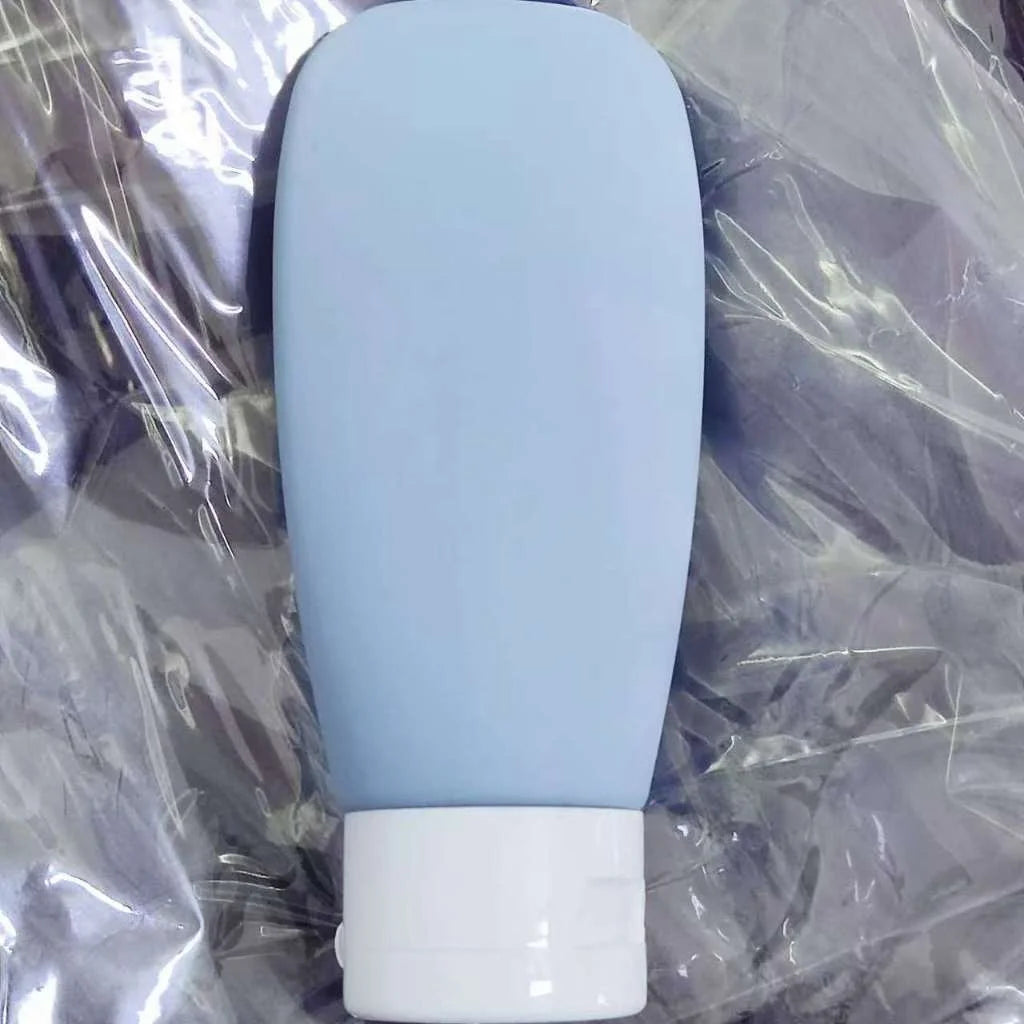 30/60ml Refillable Bottle with Suction Cups Soft Lotion Container Squeeze Tube Empty Bottle Portable Travel Shampoo Bottle