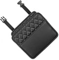 Car Backseat Storage Bag Large Capacity Leather Pocket Automobile Hanger Organizer Collector Adjustable Leather Bags for Vehicle
