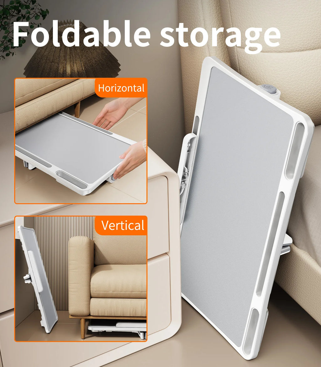 Eary Large Car Seat Tray Table Foldable Travel Tray for Kids Height Adjustable Car Desk for iPad Laptop Computer Tablet Notebook