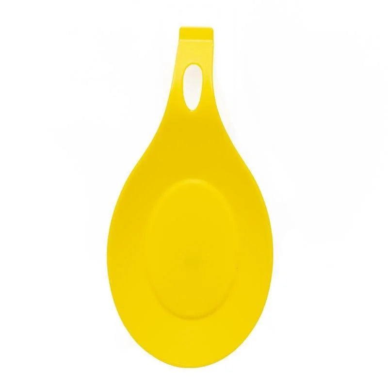 Silicone Spoon Holder Rest Pad Kitchen Utensils Spatula Eggbeater Heat Resistant Placemat Tray Insulation Mats Kitchen Tools