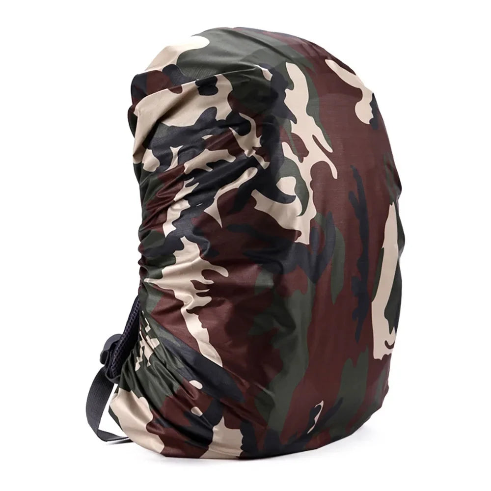 Backpack Rain Cover Tactical Camo Military Backpack Cover Outdoor Camping Sun Protection Ultralight Waterproof Bags Cover 35-80L