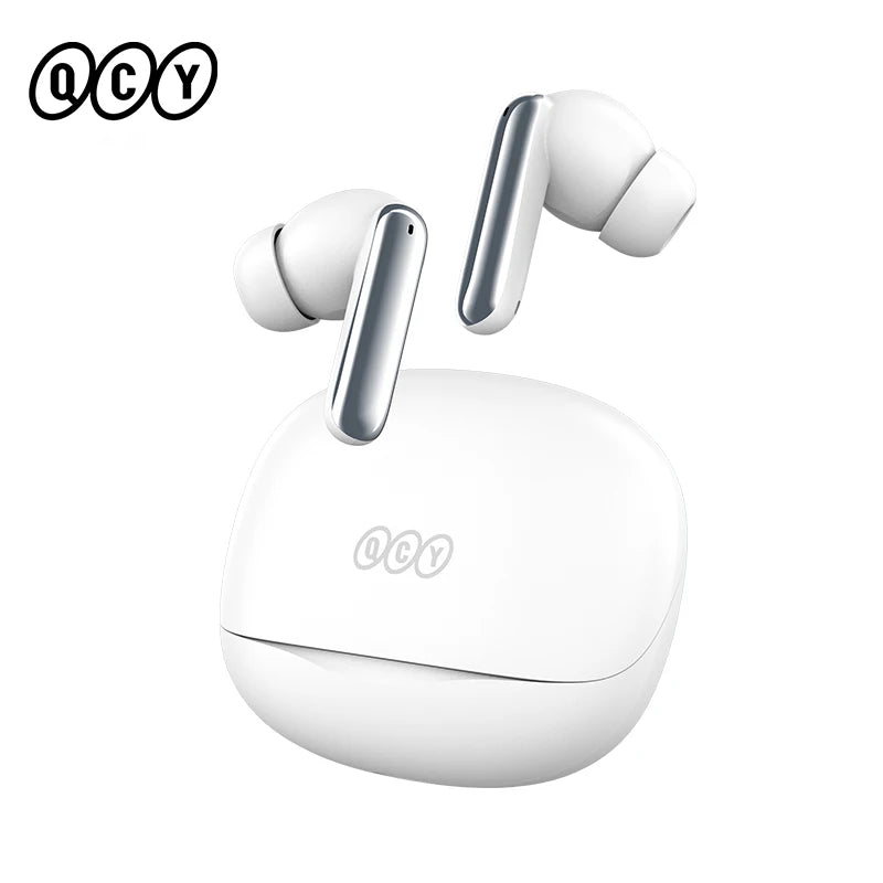 QCY Melobuds N50 ANC Wireless Earphone 6 Mics AI Call Noise Cancellation Bluetooth 5.4 Earbuds Dual Connection Headphone