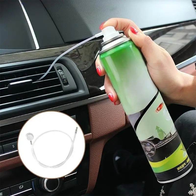 T5UB Flexible Car Aircon Cleaner Attachment Auto AC Cleaning Extension Hose Detachable Air Conditioner Maintenance Hose