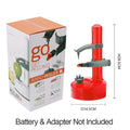 1pc Electric Apple Peeler Cutter Slicer Fruit Potato Peeler Automatic Battery Operated Machine Easy-to-use Kitchen Tool Utensil