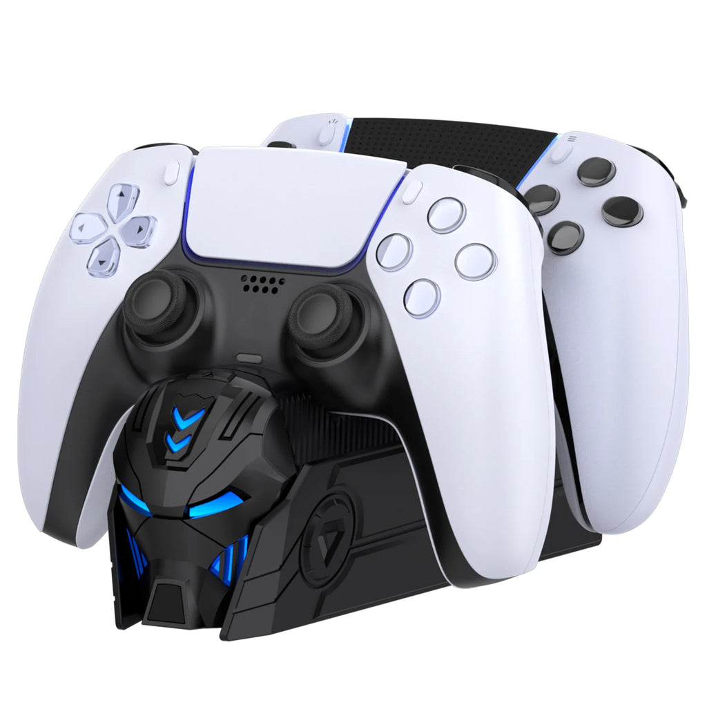 Dual Fast Charger for PS5 Wireless Controller Stand for Sony PlayStation 5 Gamepad DualSense Controller Charging Base