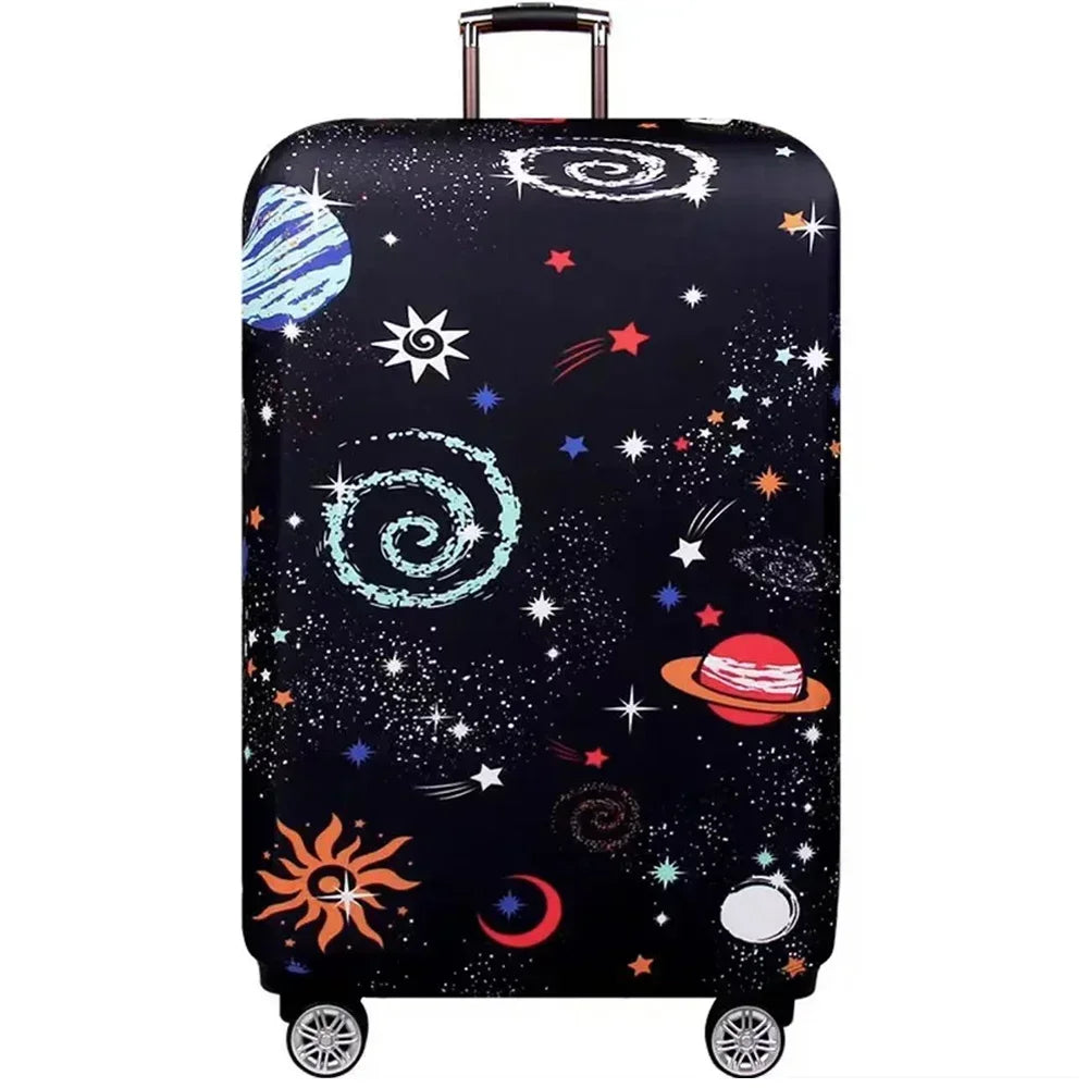 Luggage Cover Stretch Fabric Suitcase Protector Baggage Dust Case Cover Suitable for18-32 Inch Suitcase Case Travel \[p';[[l