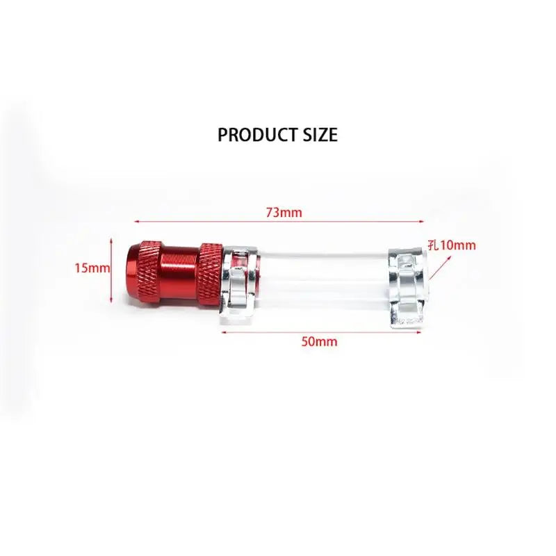For Motorcycle Aesthetic Enhancement Offroads Track Riding Stylish Alloy Air Filter Drain Plug With Antirust Treatments
