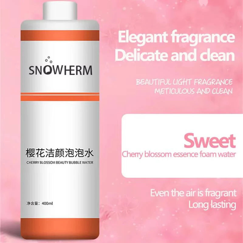 400ml Magic Oxygen Cleansing Water for Bubble Machine &Beauty Instrument Deep Cleaning Mite Removal Whitening Rejuvenating Skin