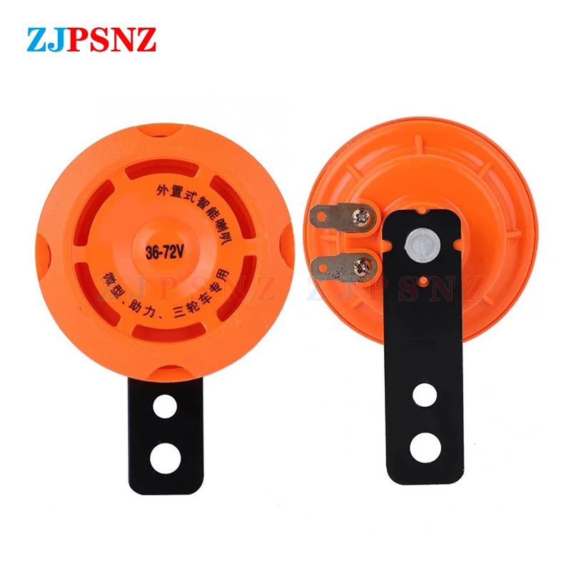 12V 36V 48V 60V 72V Horn Bicycle Bell Ring Electronic Horn Energy Saving E-Bike Scooter Motorcycle Scooter Horn Alarm Waterproof
